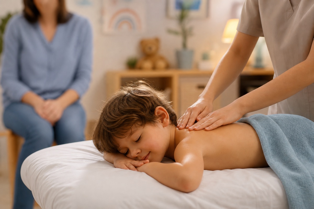 Massage pédiatrique